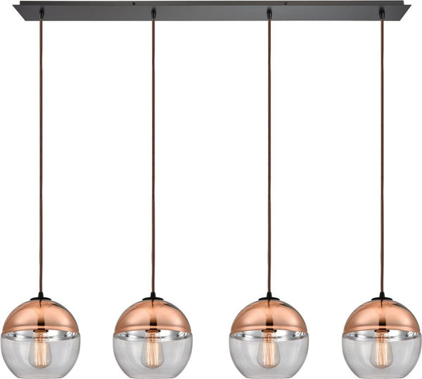 Revelo 4 Light Pendant In Oil Rubbed Bronze