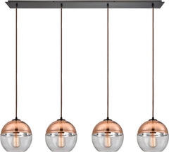 Revelo 4 Light Pendant In Oil Rubbed Bronze