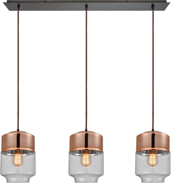 Revelo 3 Light Pendant In Oil Rubbed Bronze