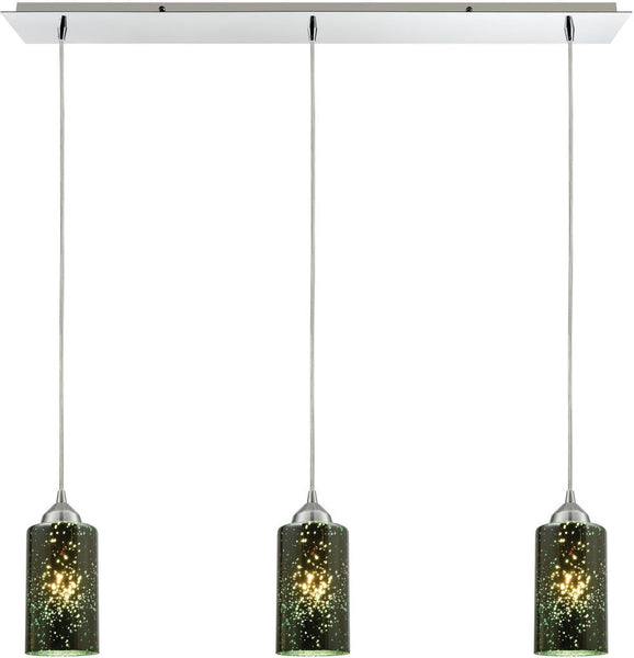 Illusions 3 Light Pendant In Polished Chrome