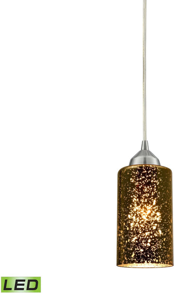 Illusions 1 Light Led Pendant In Polished Chrome