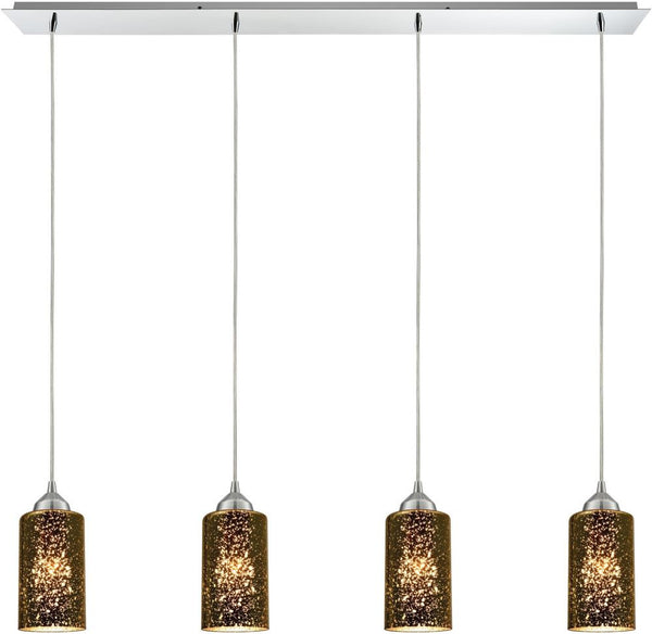 Illusions 4 Light Pendant In Polished Chrome