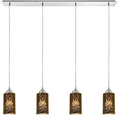 Illusions 4 Light Pendant In Polished Chrome