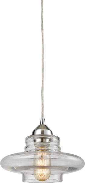 Orbital 1 Light Pendant In Polished Chrome