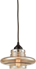 Orbital 1 Light Pendant In Oil Rubbed Bronze