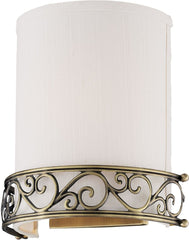 Abington 1 Light Wall Sconce In Antique Brass