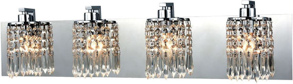 Optix 4 Light Vanity In Polished Chrome