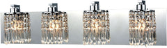 Optix 4 Light Vanity In Polished Chrome