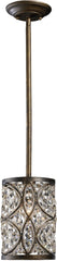 Amherst 1 Light Pendant In Antique Bronze