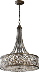 Amherst 6 Light Pendant In Antique Bronze