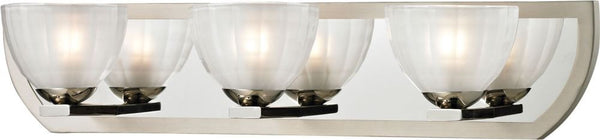 Sculptive 3 Light Vanity In Polished Chrome