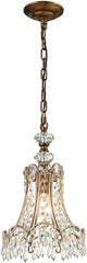 Sasha 1 Light Pendant In Spanish Bronze