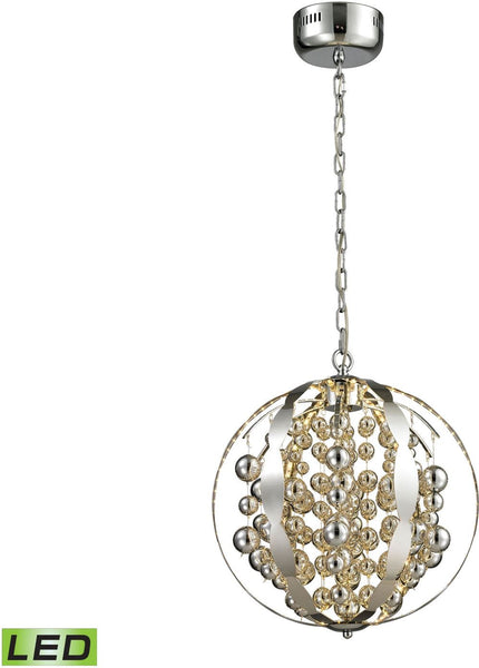 Light Spheres Led Pendant In Polished Chrome