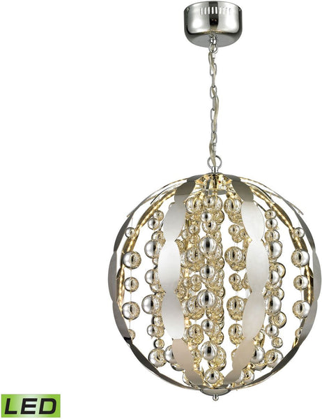 Light Spheres Led Pendant In Polished Chrome