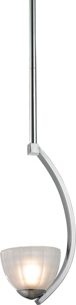 Sculptive 1 Light Pendant In Polished Chrome