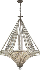 Jausten 7 Light Chandelier In Antique Bronze
