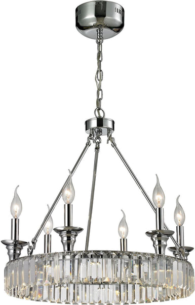 Manning 18 Light Led Chandelier In Polished Chrome