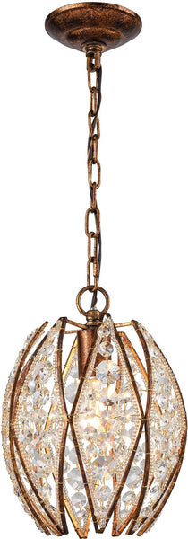 Kumbaya 1 Light Pendant In Spanish Bronze