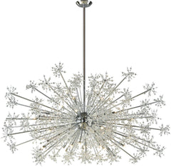 Snowburst 30 Light Chandelier In Polished Chrome