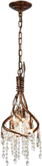 Elia 1 Light Pendant In Spanish Bronze