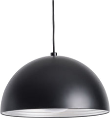 Cupola 1 Light Small Pendant In Black