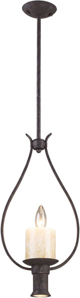 Cambridge 2 Light Pendant In Moonlit Rust