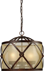 Cumberland 3 Light Chandelier In Classic Bronze
