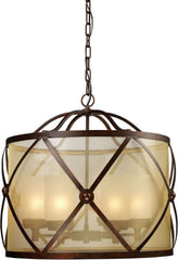 Cumberland 6 Light Chandelier In Classic Bronze