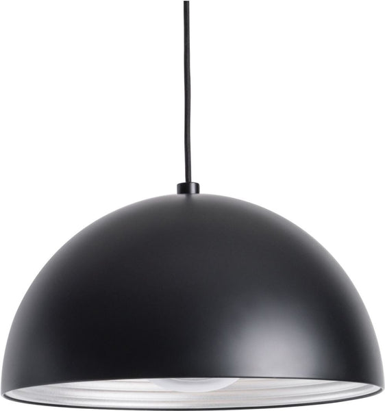 Cupola 1 Light Large Pendant In Black