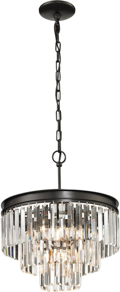 Palacial 4 Light Pendant In Oil Rubbed Bronze