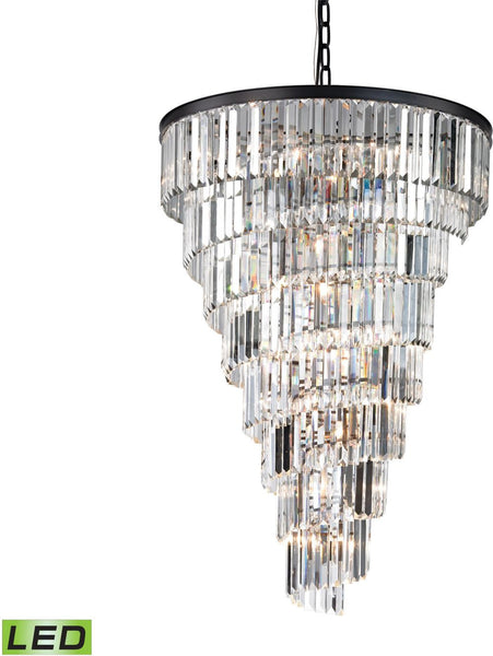 Palacial 14 Light Led Chandelier In Oil Rubbed Bronze