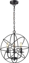Yardley 3 Light Pendant In Oil Rubbed Bronze