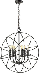 Yardley 6 Light Chandelier In Oil Rubbed Bronze