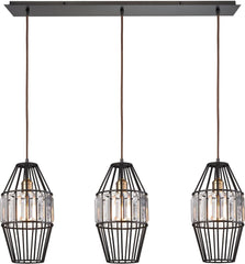 Yardley 3 Light Pendant In Oil Rubbed Bronze