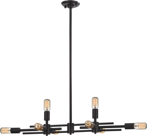 Parallax 8 Light Island In Oil Rubbed Bronze
