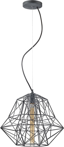 Geoweb 1 Light Pendant In Urban Concrete