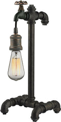 Jonas 1 Light Table Lamp In Weathered Multitone