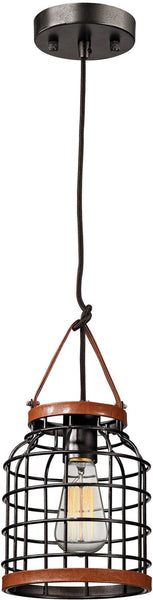 Purcell 1 Light Pendant In Weathered Iron
