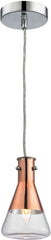 Olean 1 Light Pendant In Polished Chrome