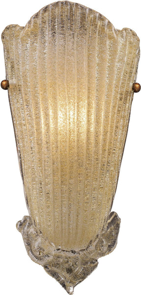 Providence 1 Light Wall Sconce In Gold Leaf