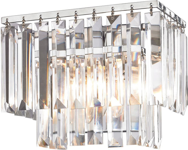Palacial 1 Light Vanity In Polished Chrome