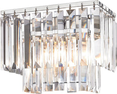 Palacial 1 Light Vanity In Polished Chrome