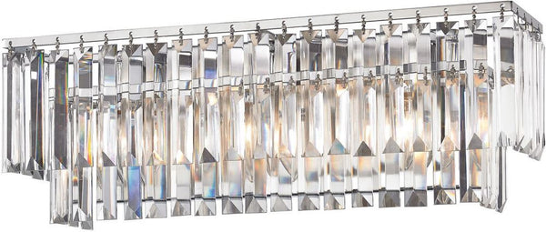 Palacial 3 Light Vanity In Polished Chrome