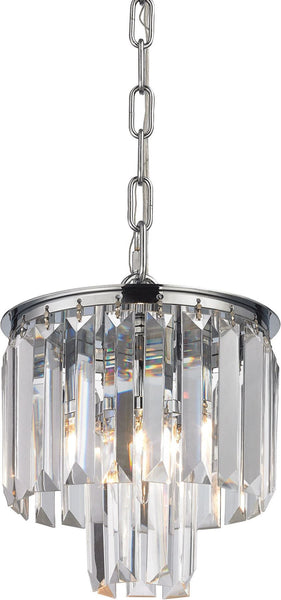 Palacial 1 Light Pendant In Polished Chrome