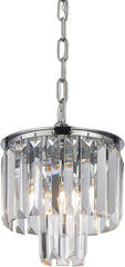 Palacial 1 Light Pendant In Polished Chrome