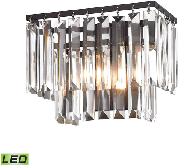 Palacial 1 Light Led Vanity In Oil Rubbed Bronze