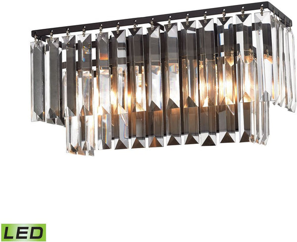 Palacial 2 Light Led Vanity In Oil Rubbed Bronze