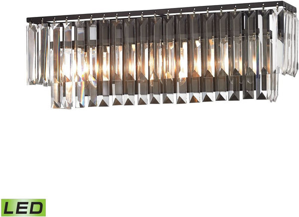 Palacial 3 Light Led Vanity In Oil Rubbed Bronze