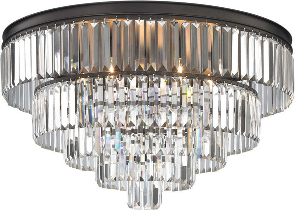 Palacial 6 Light Chandelier In Oil Rubbed Bronze