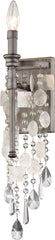 Alexandra 1 Light Led Wall Sconce In Weathered Zinc